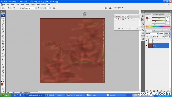 Creation of Dancing_Couple: Step 7